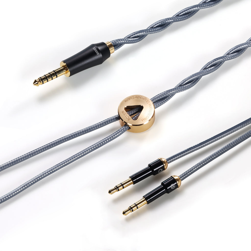 ddHifi BC150B or BC150XLR, In-Ear Monitors Upgrade Cable: Double Shielded Silver Replacement Cable (BC 150B, BC150 XLR)