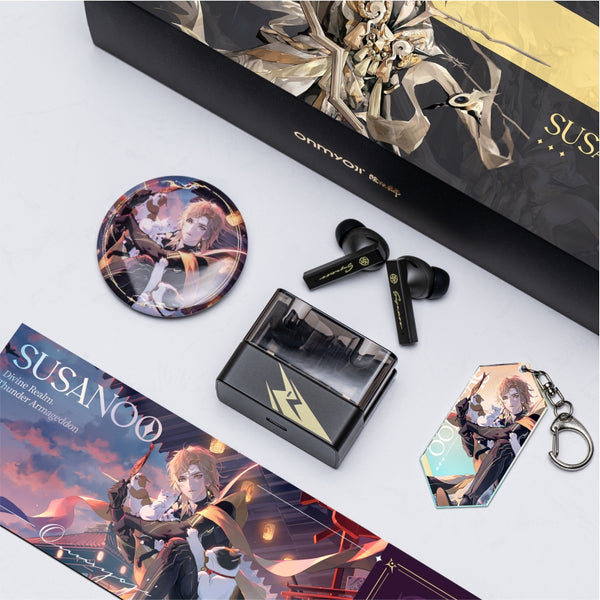 Moondrop x Onmyoji Space Travel Susanoo Version, True Wireless Earbuds: Space Travel Special Edition TWS