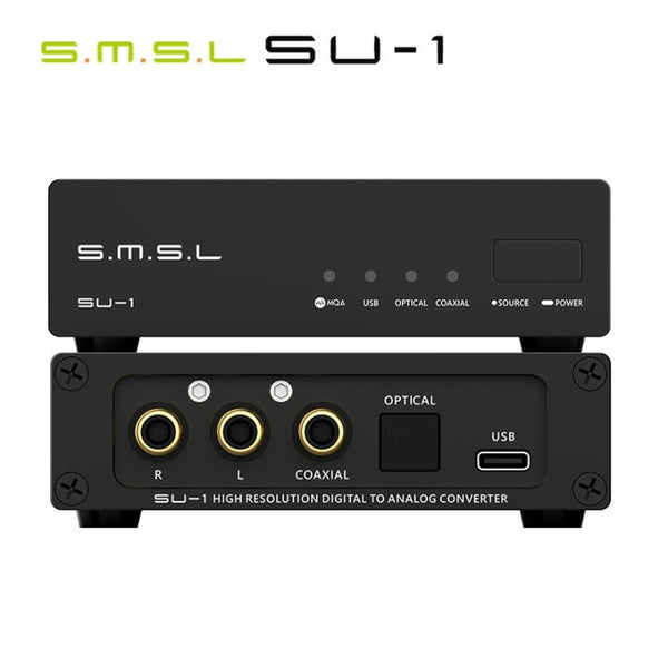 SMSL SU-1, Digital-to-Analog Converter: Hi-Res MQA Decoding DAC (SU 1)