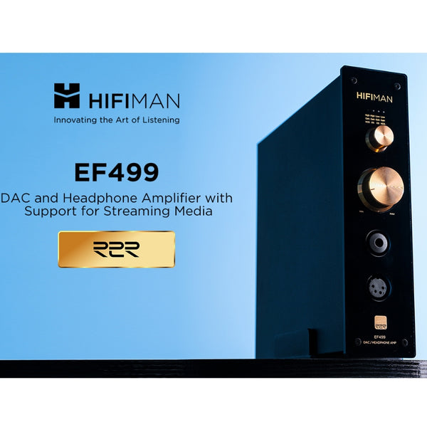 Hifiman EF499, DAC and Headphone Amplifier: with Streaming Media Support DAC/AMP (EF 499)