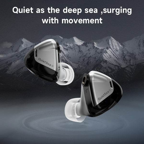 Roseselsa (Rose Technics) QuietSea, In-Ear Monitors: Dual-Chambered Single Dynamic Driver Earphones IEM (Quiet Sea)