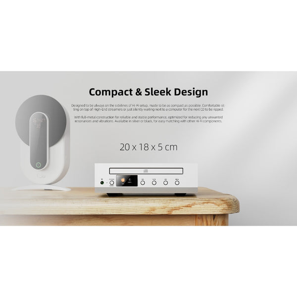 Shanling CR60, CD Player: Compact Streamlined CD Transport & CD Ripper