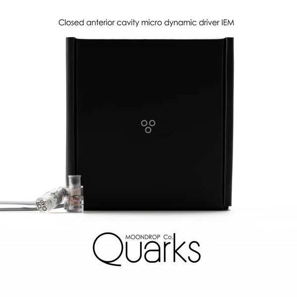 MOONDROP Quarks Closed Anterior Cavity Micro Dynamic Driver In-Ear Earphone (READY STOCK)