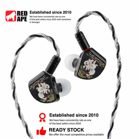 Kinera Celest Gumiho, In-Ear Monitors: Hybrid Driver with 10mm Square Planar + 1BA Earphones IEM (Celest Gumiho)