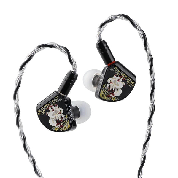 Kinera Celest Gumiho, In-Ear Monitors: Hybrid Driver with 10mm Square Planar + 1BA Earphones IEM (Celest Gumiho)