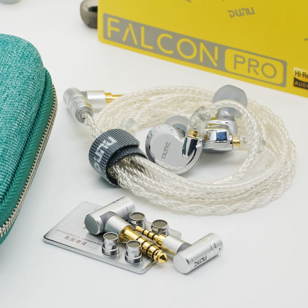 Dunu Falcon Pro, In-Ear Monitors:10mm Eclipse Dynamic Driver HiFi Earphones IEM (Falcon Pro)