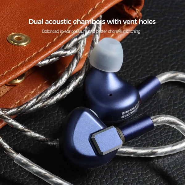 Shuoer S12 Pro, In-Ear Monitors: 14.8mm Planar Magnetic Driver Earphones IEM (S12 Pro)