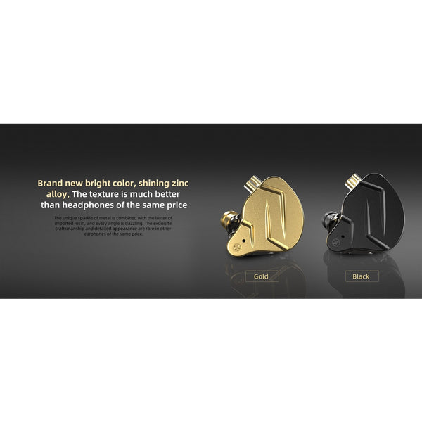 KZ ZSN Pro X, Hybrid In-Ear Monitors: with Microphone Hybrid Technology Earphones IEM (ZSN PRO X)