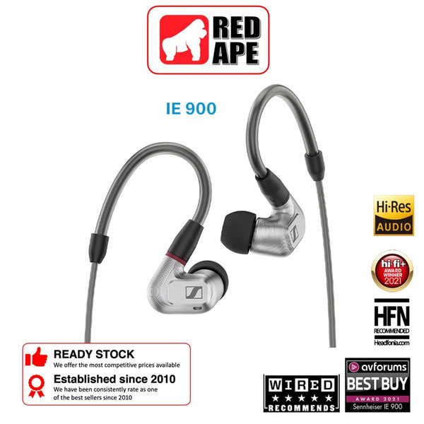 Sennheiser IE 900, In-Ear Monitors: Audiophile Earphones with 4.4, 2.5, and 3.5 Cable Earphone IEM (IE900)