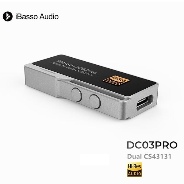 iBasso DC03 Pro and DC04 Pro, DAC and Amplifier: 2023 Edition MQA USB DAC/AMP (DC 03 Pro, DC 04 Pro)