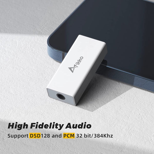 iKKO Zerda ITM02, Dongle DAC and Amplifier: Hi-Res USB DAC, DSD128, PCM 32bit384Khz (Zerda ITM02)