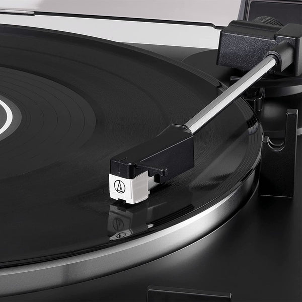 Audio Technica AT-LP60X, Fully Automatic Turntable: 2-Speed Belt-Drive with Dust Cover Stereo Turntable (ATLP60X)