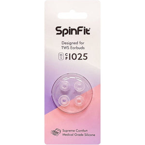 SpinFit CP1025, Silicone Replacement Eartips (2 Pairs): for TWSMedical Grade Replacement Ear Tips (CP1025)