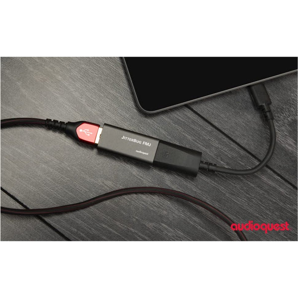 AudioQuest Jitterbug FMJ, Power Noise Filter: USB Data Noise Filter (Jitterbug FMJ)