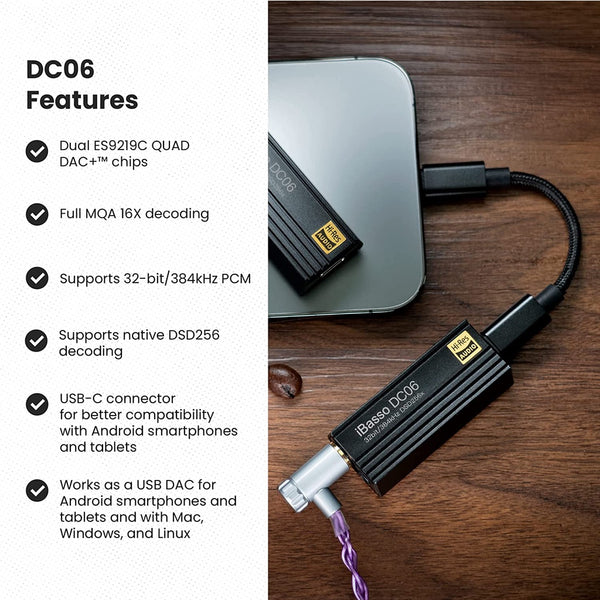 iBasso DC03 Pro and DC04 Pro, DAC and Amplifier: 2023 Edition MQA USB DAC/AMP (DC 03 Pro, DC 04 Pro)