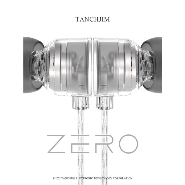 Tanchjim Zero, In-Ear Monitors: Single Dynamic Driver, Premium DMT4 Architecture Earphones IEM (Zero)