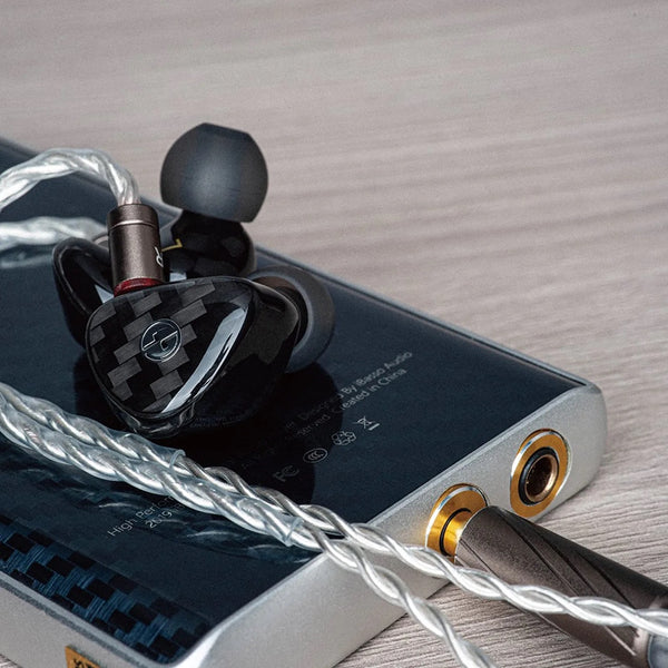 Tinhifi C3, In-Ear Monitors: 10mm PU+LCP Composite Diaphragm, Neutral Sounding Earphones IEM (C3)