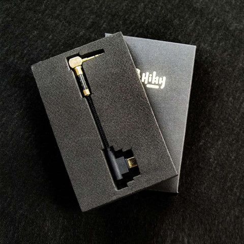 Hiby Type C to 3.5MM, Coaxial OTG Cable: for Chord Mojo, Hugo2, Fiio Cable (Hiby OTG)