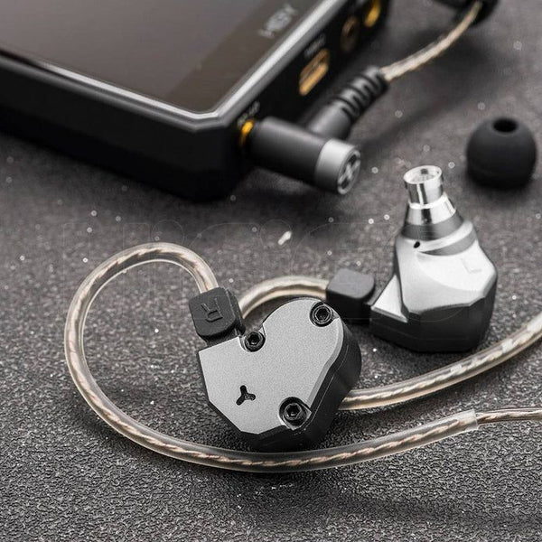 Tinhifi C2, In-Ear Monitors: 10mm LCP Diaphragm Dynamic DD Driver, 0.78mm 2Pin CNC Metal Earphones IEM (C2)