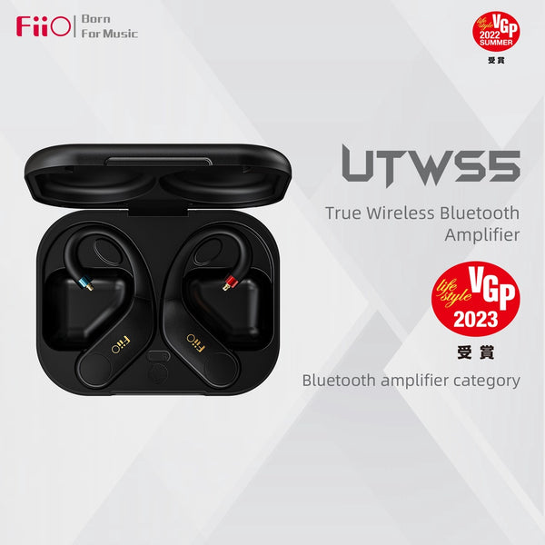 FiiO UTWS5, True Wireless Amplifier Adapter: Bluetooth Adapters with Independent DAC for IEMs (UTWS5)