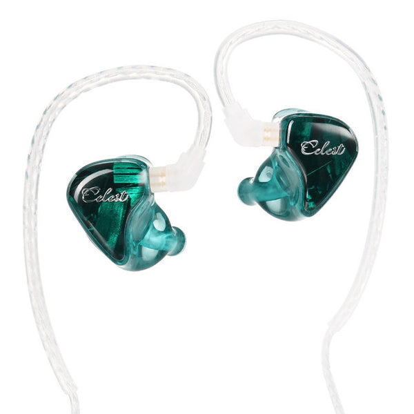 Kinera Celest Wyvern Qing, In-Ear Monitors with Mic: 10mm LCP Dynamic Driver with Detachable Boom Mic Earphones IEM