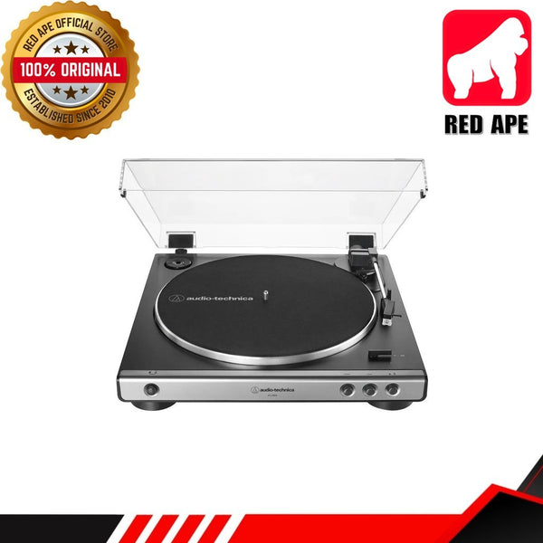 Audio Technica AT-LP60X, Fully Automatic Turntable: 2-Speed Belt-Drive with Dust Cover Stereo Turntable (ATLP60X)