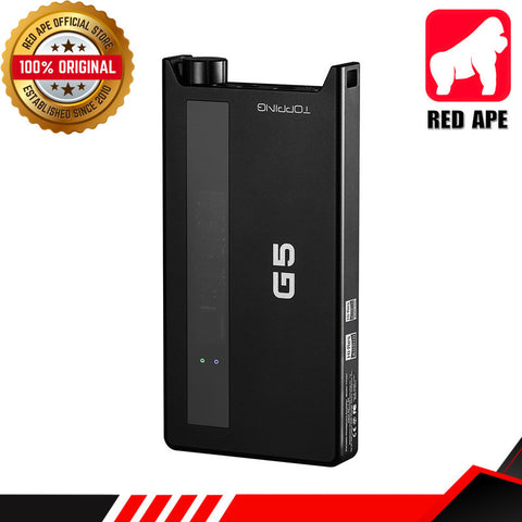 Topping G5, Portable DAC and Amplifier: Premium Sabre DAC, HD Bluetooth Input DAC/AMP (G5)