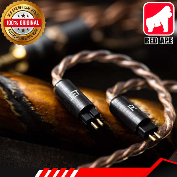 Eletech Raphael, In-Ear Monitor Upgrade Cable: Ultra High-Purity Gold-Plated IEM Cable (Raphael)