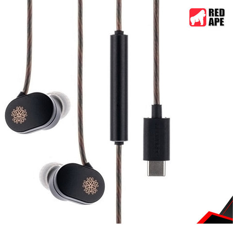 Moondrop Jiu, In-Ear Monitors: with Microphone, Type C DSP Earphones IEM