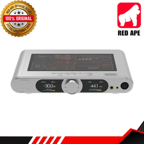 Topping DX9, Flagship DAC & Headphone Amplifier: AK4499 Balanced XLR DAC/AMP (DX 9)