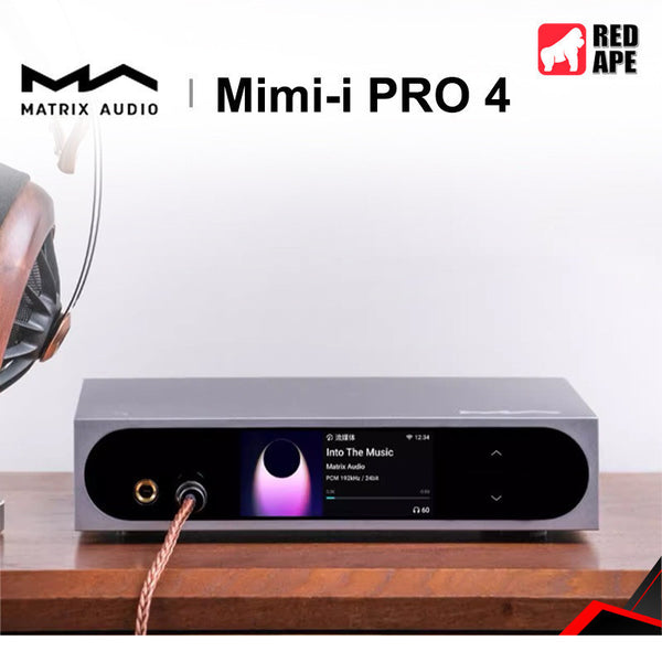 Matrix Audio Mini-i Pro 4, Music Streamer: DAC & Headphone Amplifier (Mini-i Pro 4)