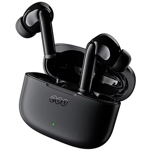 QCY T19 Truly WIreless Stereo HD Calling 30hr Ultra-long Battery Lift Smart Earbuds - Black