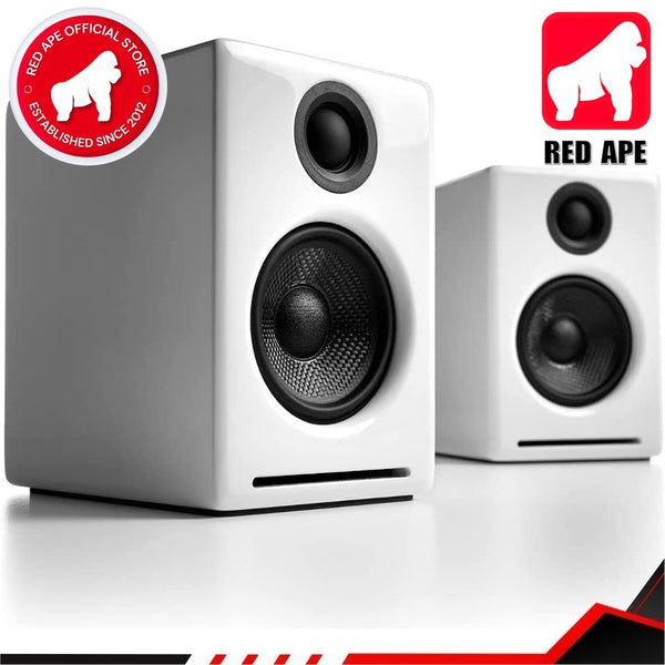 Audioengine A2+ Plus, Wireless Bluetooth Speaker: Desktop Monitor Speakers for Home Music System (A2+ Plus)