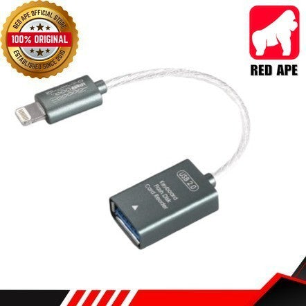 ddHifi MFi06F, iP to USB A, OTG Data Cable (8CM): Silver Plated OCC USB Cable (Mf1 06F)