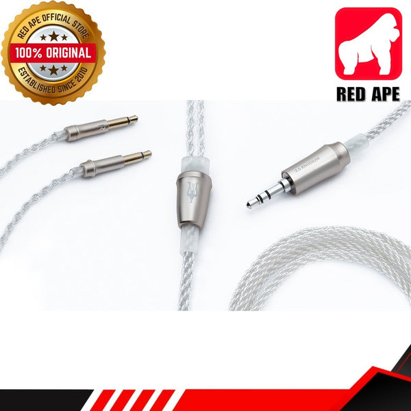 Meze 99 Series, Silver-Plated In-Ear Monitors Upgrade Cable: Earphone/Headphone Cable for Meze, Hifiman