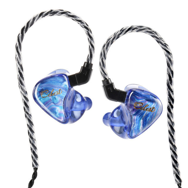 Kinera Celest Wyvern Qing, In-Ear Monitors with Mic: 10mm LCP Dynamic Driver with Detachable Boom Mic Earphones IEM