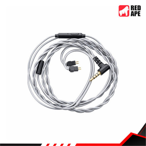 Moondrop MC1, In-Ear Monitors Microphone Upgrade Cable: 0.78mm 2 Pin, with Mic Multipurpose IEM Replacement Cable