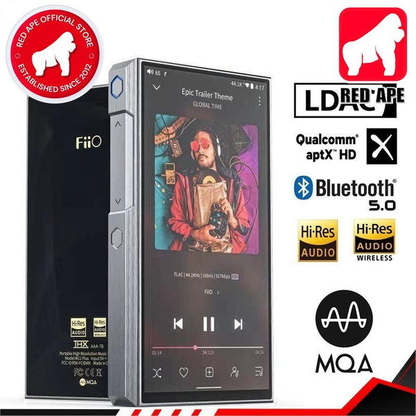 FiiO M11 Plus ESS, Digital Audio Player: Hi-Res Audio Music Player DAP (2022 Updated ESS Version, M11 Plus)