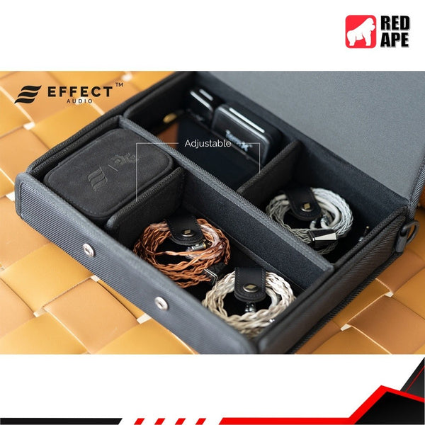 Effect Audio Chamber, Carrying Hard Case: Four Compartment Storage Case (Chamber)