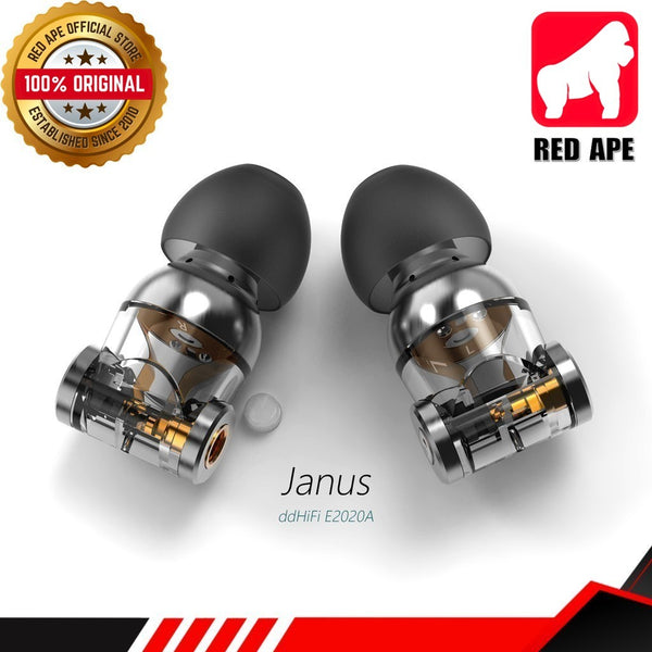 ddHifi Janus 3, Dual Connector In-Ear Monitors: Updated 2023 Edition, MMCX and 0.78mm 2-Pin Connectors IEM