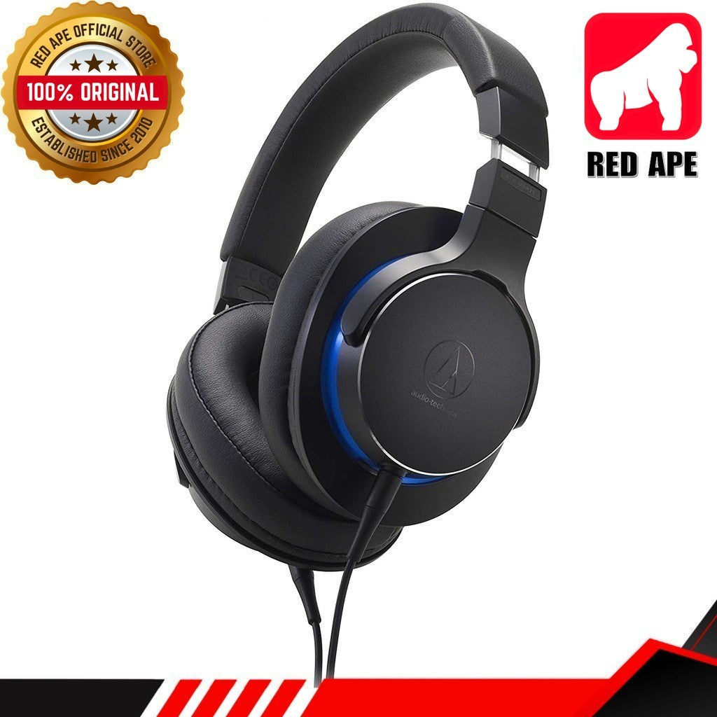 Audio Technica ATH-MSR7b, Over-Ear Headphones: High-Resolution, Portable, Balanced 4.4mm Connection Headphone (MSR 7)