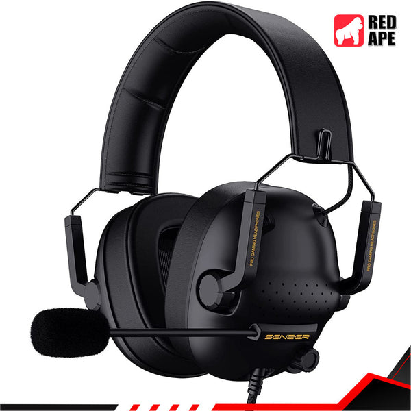 Senzer SG500, Gaming Headset: with Noise Cancelling Microphone and Detachable Memory Foam Ear Pads Gamer Headset (SG500)