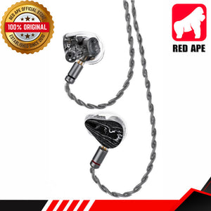 Moondrop Dark Saber, Hybrid In-Ear Monitors: 2DD+8BA HiFi Earphones IEM (Dark Saber)