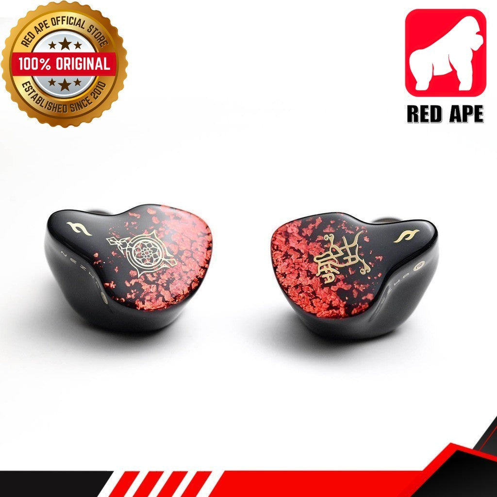 Tangzu Nezha, In-Ear Monitors: Flagship 6BA+1PZT Multi-Driver First Full Resin Shell Earphones IEM (Ne Zha)