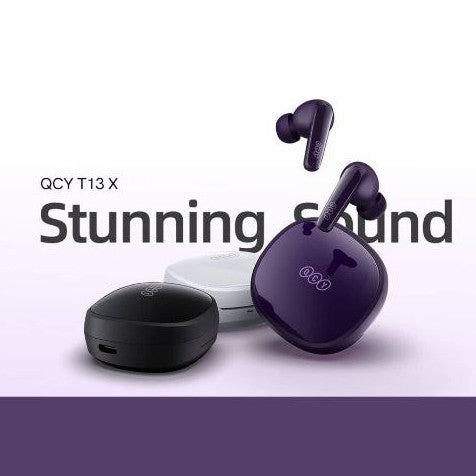 QCY T13X TWS True Wireless Earbuds Bluetooth Earphones