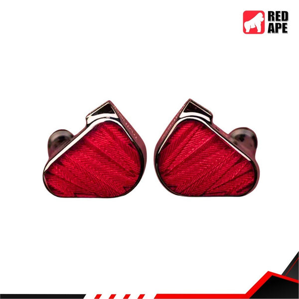 Truthear x Crinacle Zero Red, In-Ear Monitors: Dual Dynamic Drivers with 0.78 2Pin Cable Earphones IEM (Zero: Red)