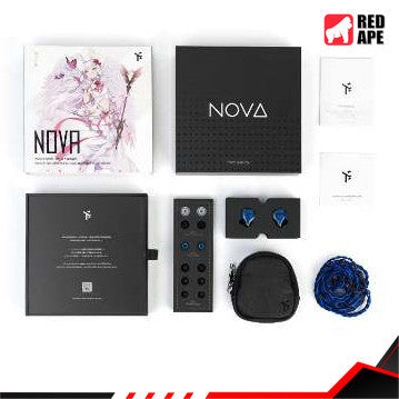 Truthear Nova, In-Ear Monitors: 1DD+4BA Hybrid Driver Earphones IEM (Nova)