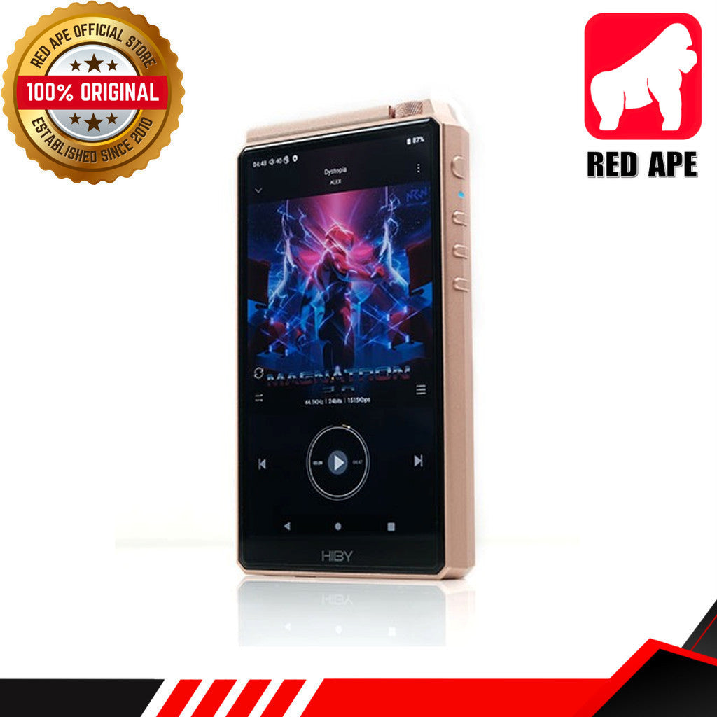 HiBy RS6, Portable Digital Audio Player: Hi-Res Android Music Player, R2R supported DAP (RS 6)