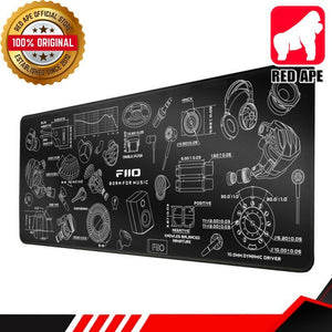 FiiO F2051H, Desktop Mouse Pad (80cmx30cm): for Smooth Mouse Large Extended Non-Slip Gaming Mat (F 2051H, F2051 H)