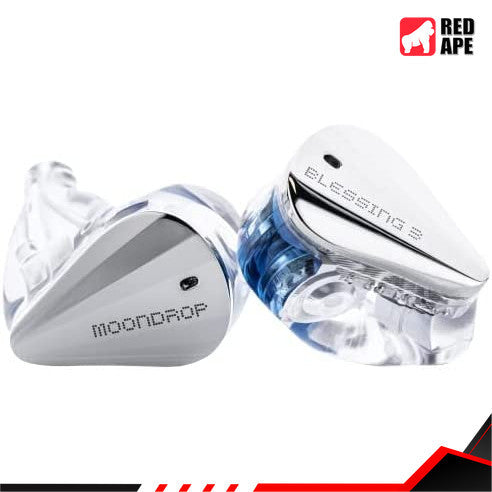 Moondrop Blessing 3, In-Ear Monitors: 2DD+4BA Hybrid Triple-Range Frequency Division Earphones IEM (Blessing 3)